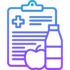 Nutritional advice with body fat analysis