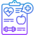 Nutritional advice with body fat analysis